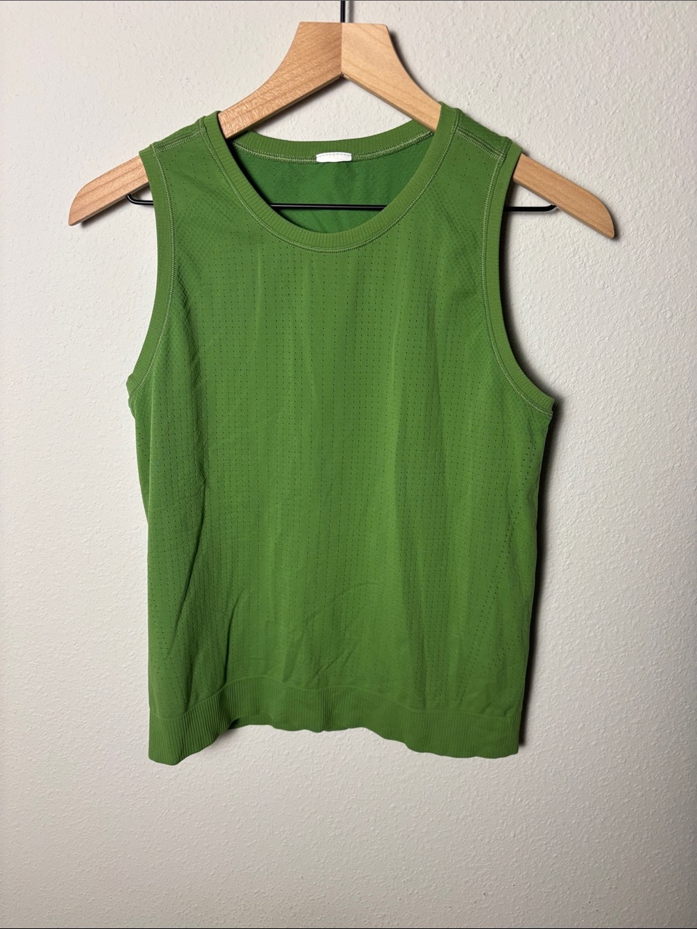 Athleta In Motion Seamless Tank Green